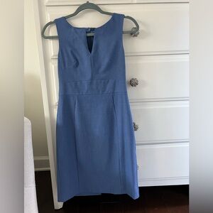 Beautiful blue simple Banana Republic dress.